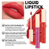 12 Colors Liquid Lipstick Set, Long Lasting Smudge Proof, High Pigm...