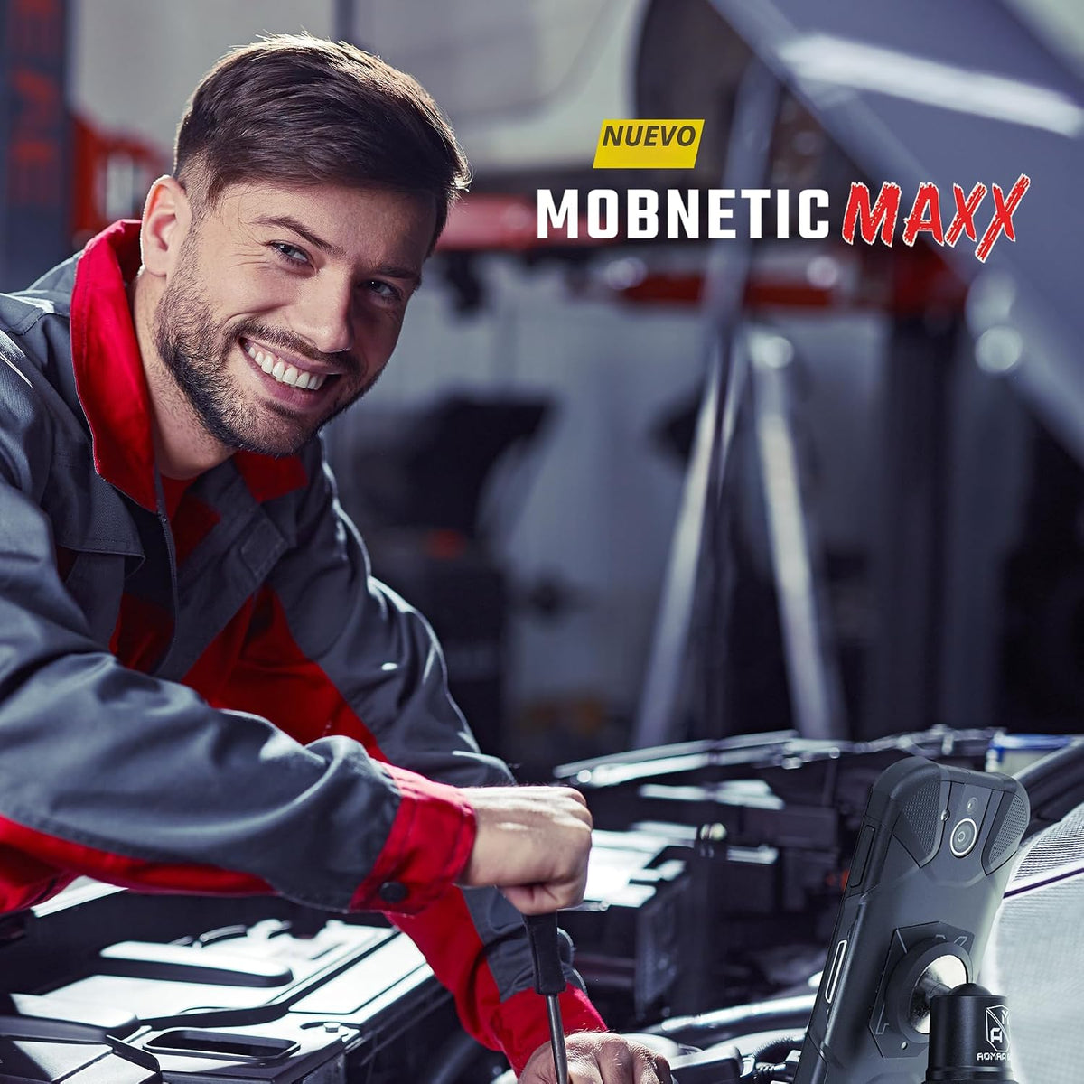 Mob Armor MobNetic Maxx - Soporte magnético para teléfono de coche, color