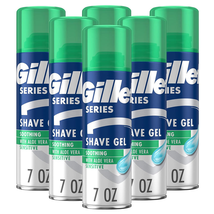 Gillette Gel de afeitado sensible de la serie TGS 7 Oz 6ct