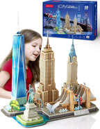 CubicFun rompecabezas 3D para niños de 8-10 años - Nueva York (New York City)