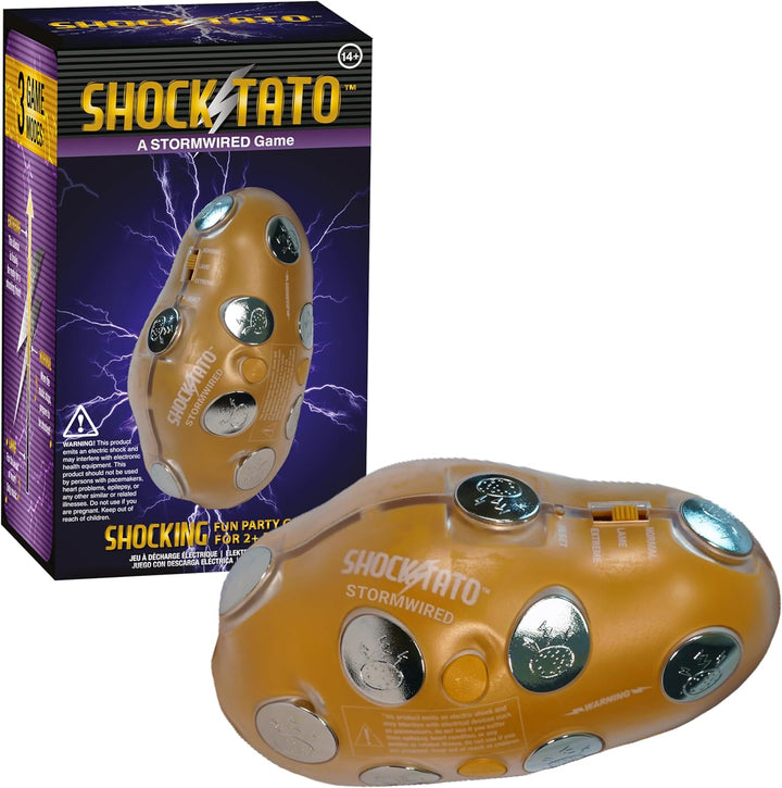 Juego de fiesta Shocktato de Stormwired - El divertido juego de pat...