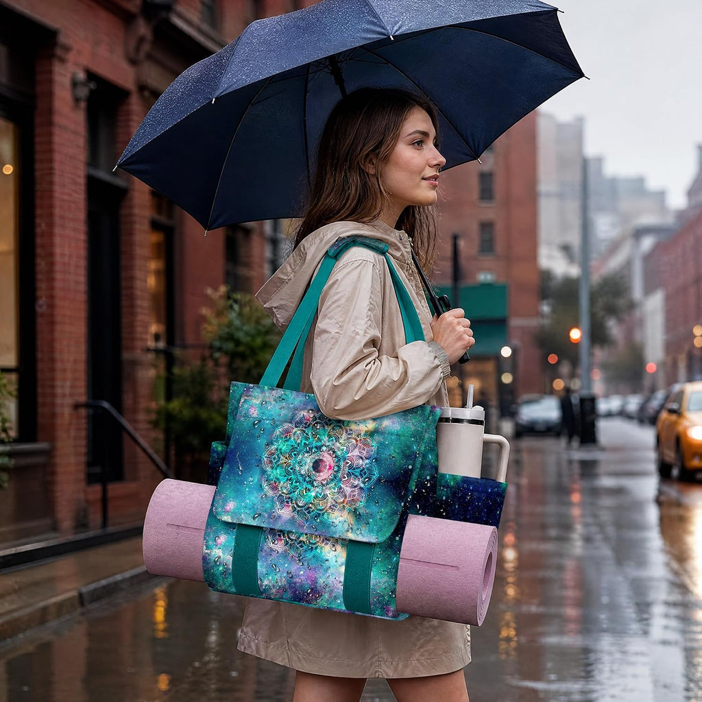 Bolsa para esterilla de yoga, bolsas de gimnasio para mujeres y