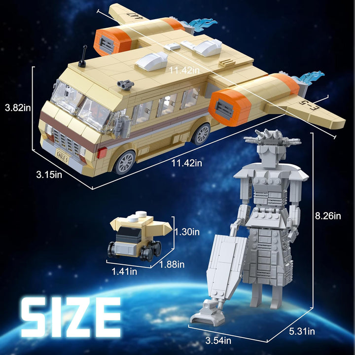 Mega Maid Spaceballs Eagle 5 Kit de construcción creativo