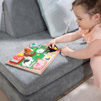 Melissa & Doug Paquete de rompecabezas de piezas gruesas
