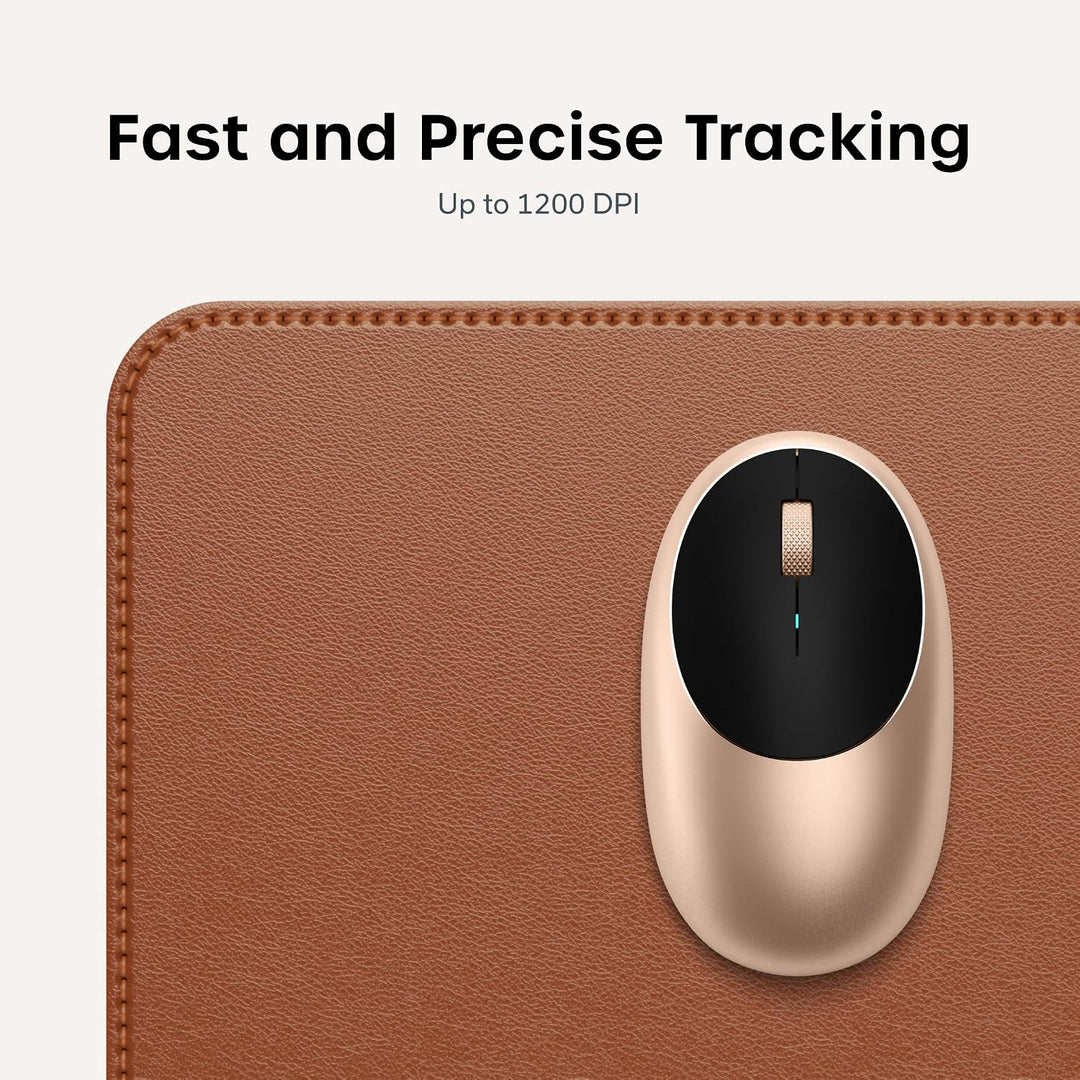 Satechi M1 - Mouse inalámbrico Bluetooth, recargable USB-C, compact...