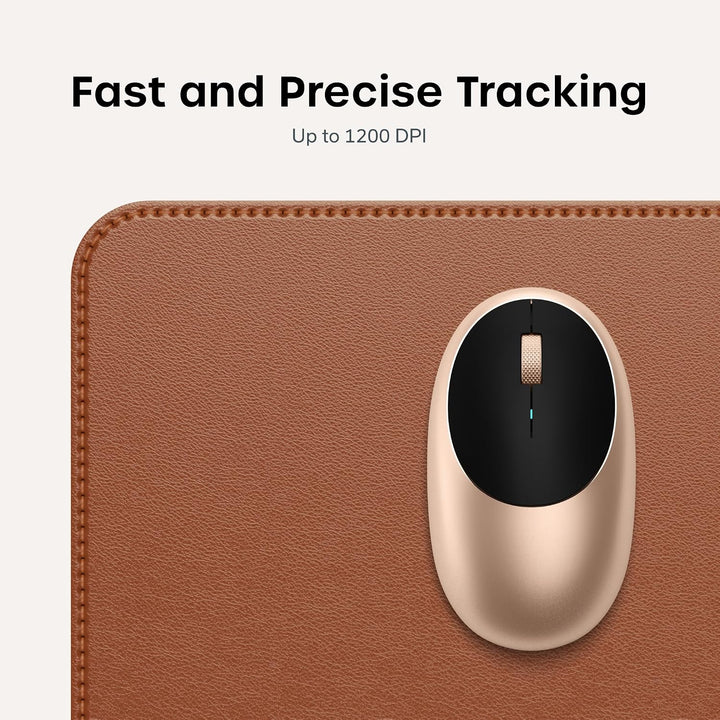 Satechi M1 - Mouse inalámbrico Bluetooth, recargable USB-C, compact...