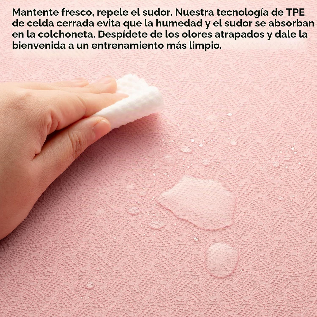 Tapete de yoga extra ancho de 72 x 32 pulgadas, tapete de ejercicio antideslizante de TPE para entrenamiento en casa, tapete de yoga grande de alta densidad de 0.236 pulgadas para hombres y