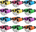 Yunsailing - Binoculares compactos prueba de golpes, 12 unidades, multicolor