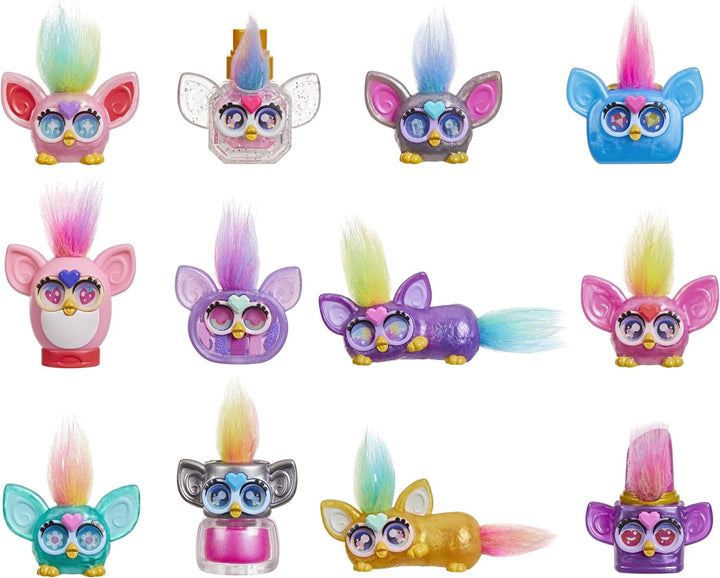 Furby Minis Fashion Theme - Paquete múltiple de 12 figuras
