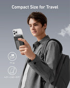 Anker Batería magnética 633, cargador portátil inalámbrico plegable...