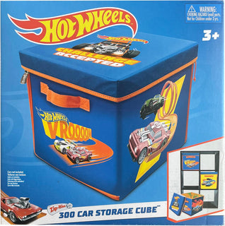Cubeta de almacenamiento de coches Hot Wheels 300