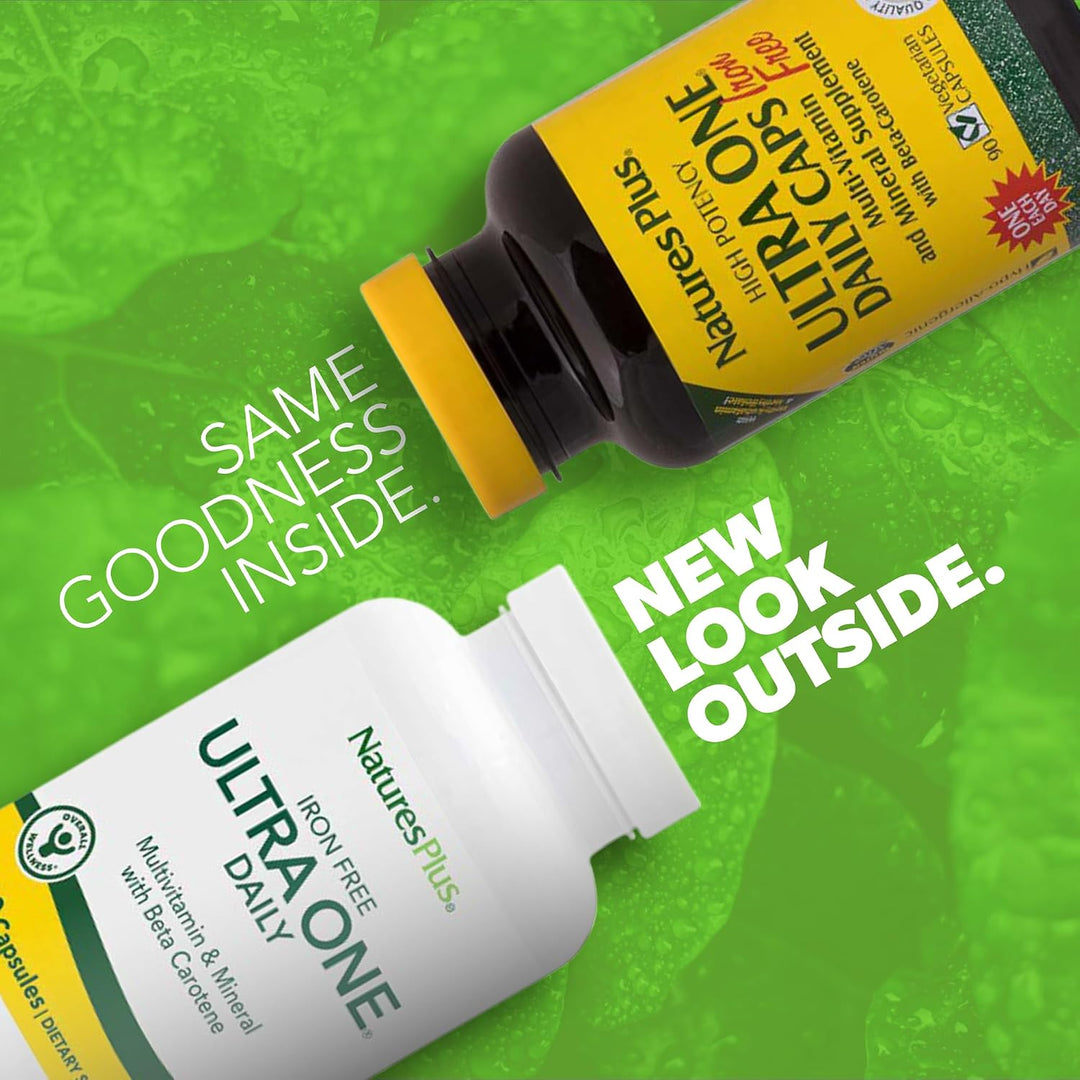 NaturesPlus Ultra One Daily sin hierro \u2013 90 cápsulas de acción...