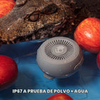 Skullcandy Session 360 Altavoz Bluetooth ligero portátil - Cemento