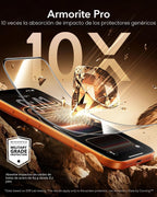 ESR - Protector de pantalla para iPhone 17 Pro Max, paquete de 3 unidades, Armorite Pro