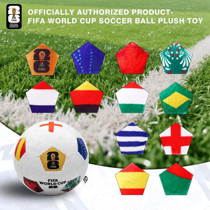 MESUCA Peluche de pelota de fútbol de la Copa Mundial de la FIFA 20...