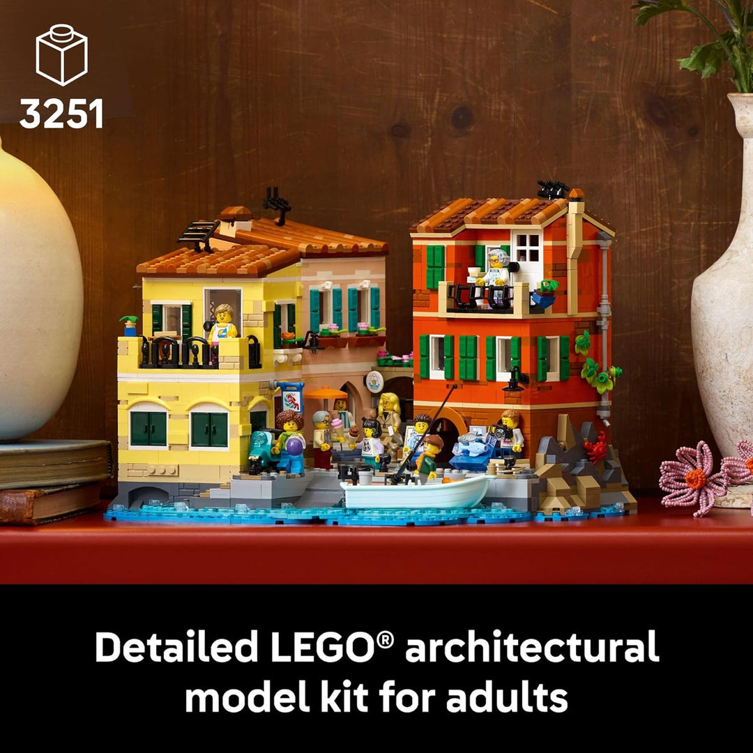 LEGO Ideas Italian Riviera - Juego de construcción para