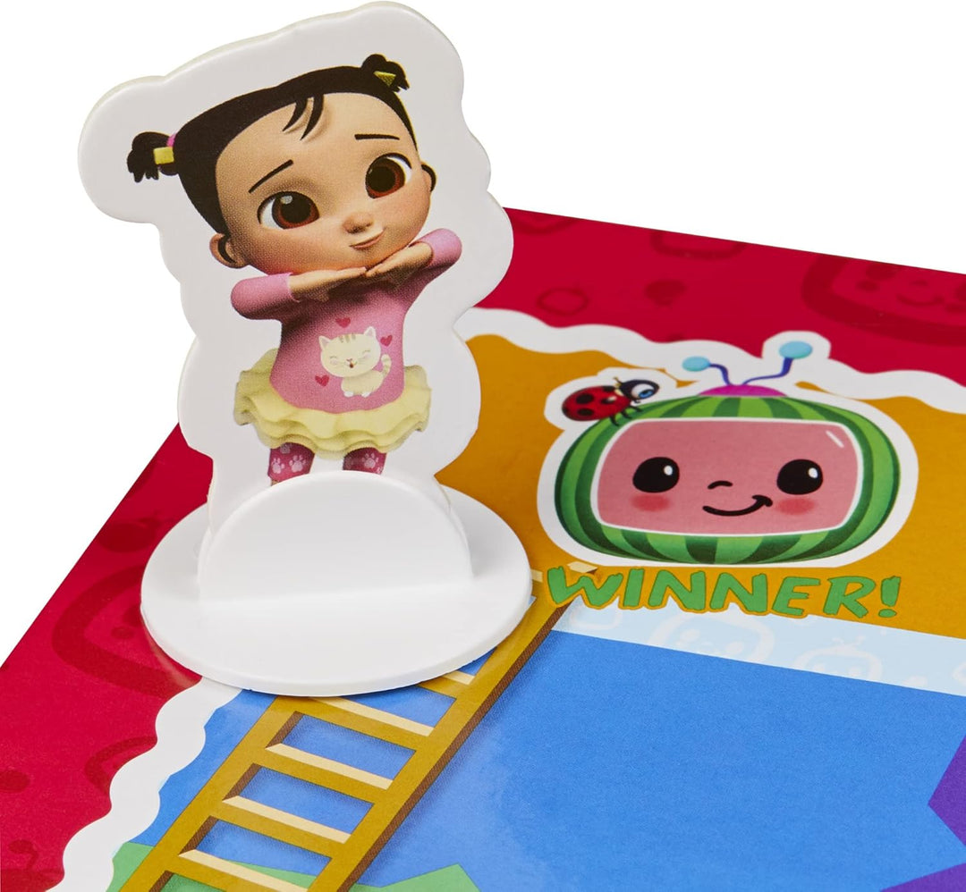 Hasbro Gaming Chutes and Ladders CoComelon Juego de mesa