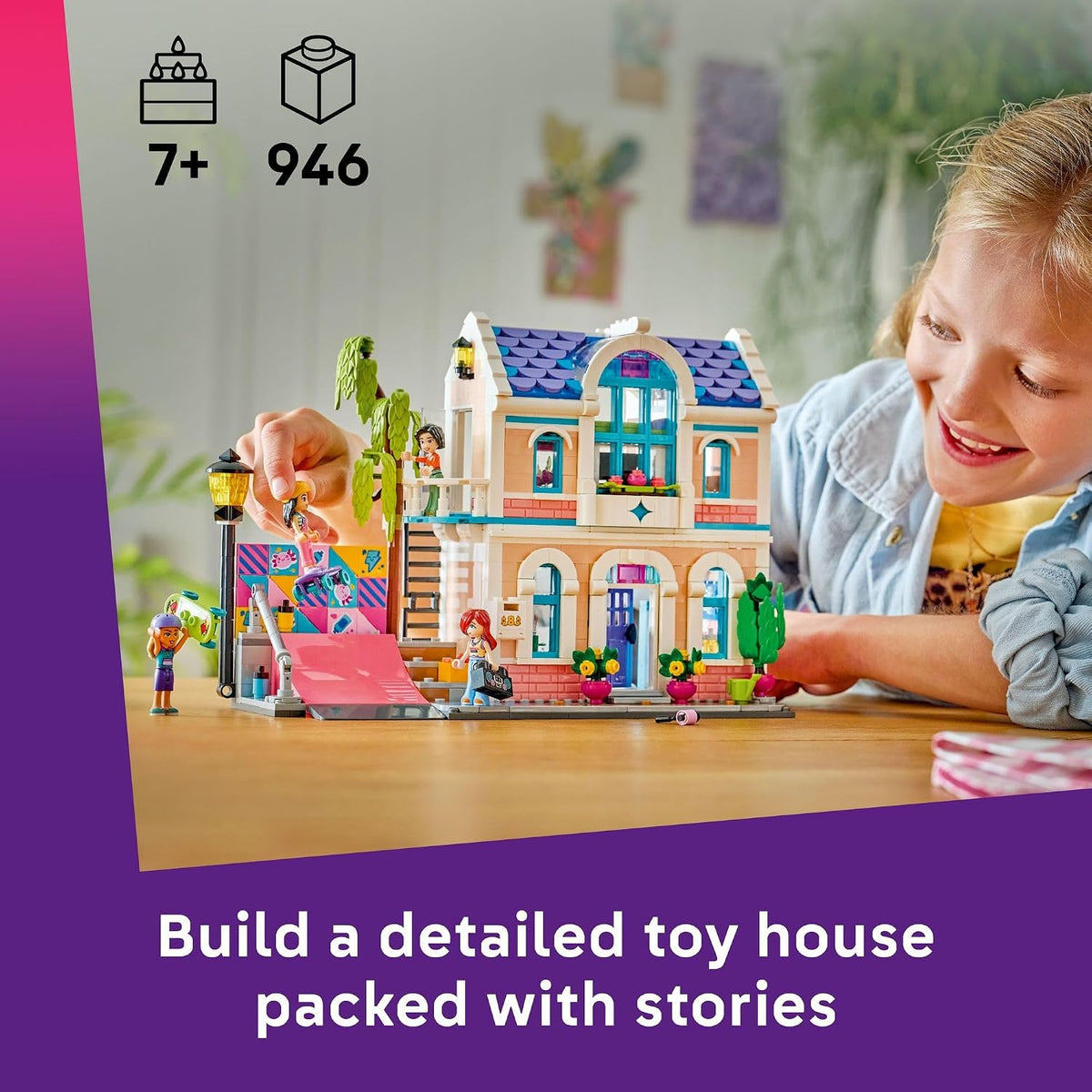LEGO Friends - Casa familiar de Liann 42687
