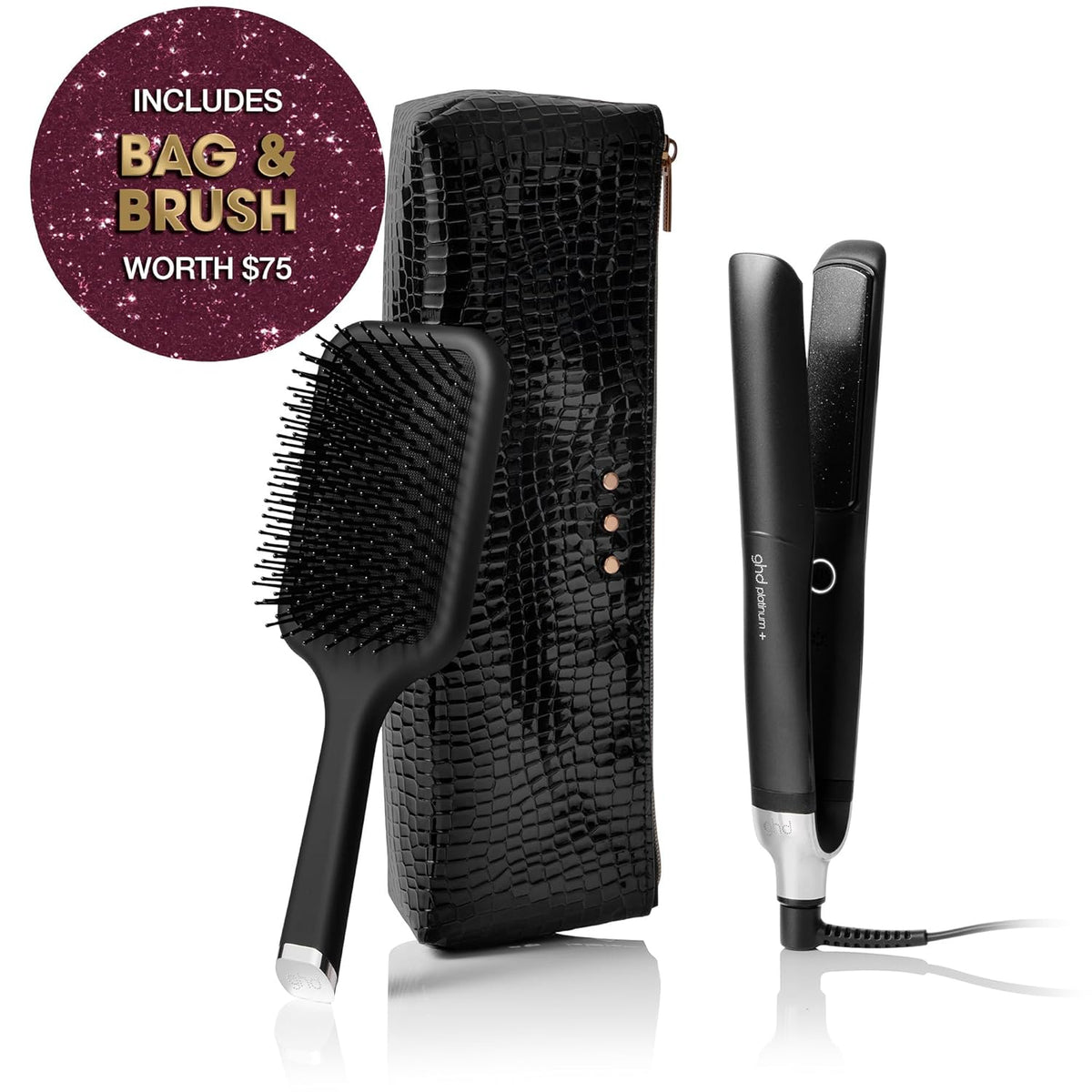 ghd Platinum+ Styler \u2015 1" Flat Iron Hair Straightener, Pro...