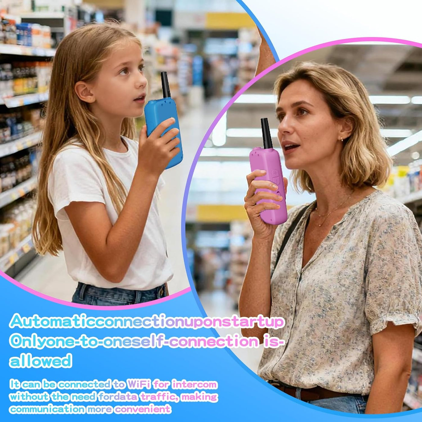 Walkie Talkies de video para niños juguetes de