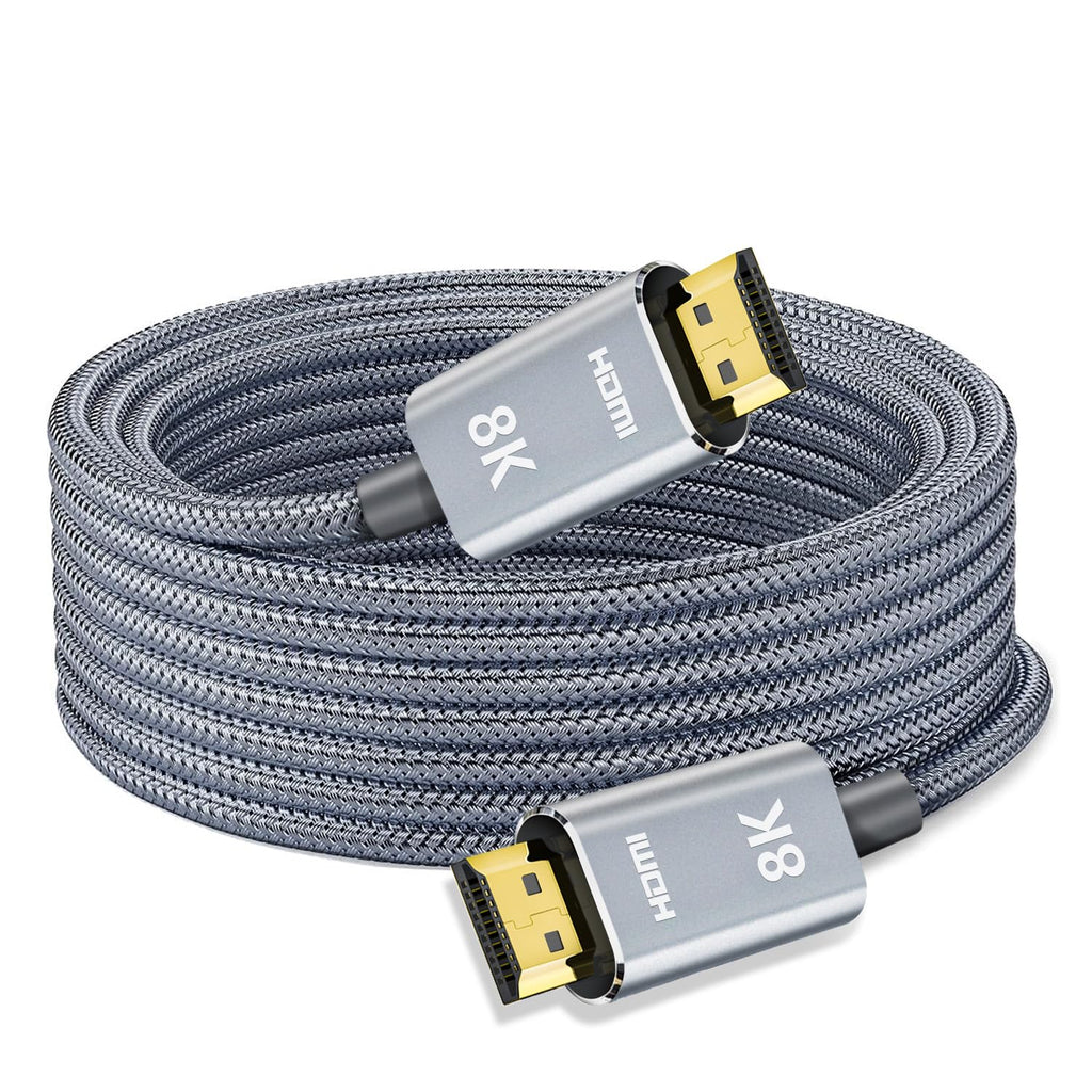 Cable HDMI Óptico de Fibra 8K 4K 75 ft, 8K 60Hz / 4K 120Hz Ultra Alta Velocidad
