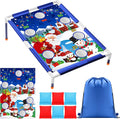 Gemscream Juego de lanzamiento de bolsas de frijoles navideños 6 bolsas
