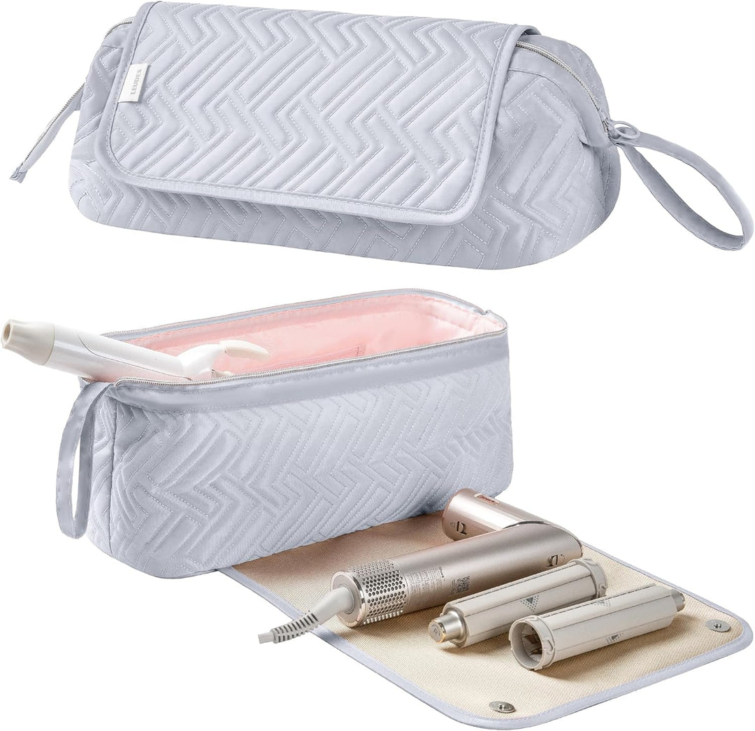 Leudes - Bolsa de viaje para herramientas de cabello con alfombrill...