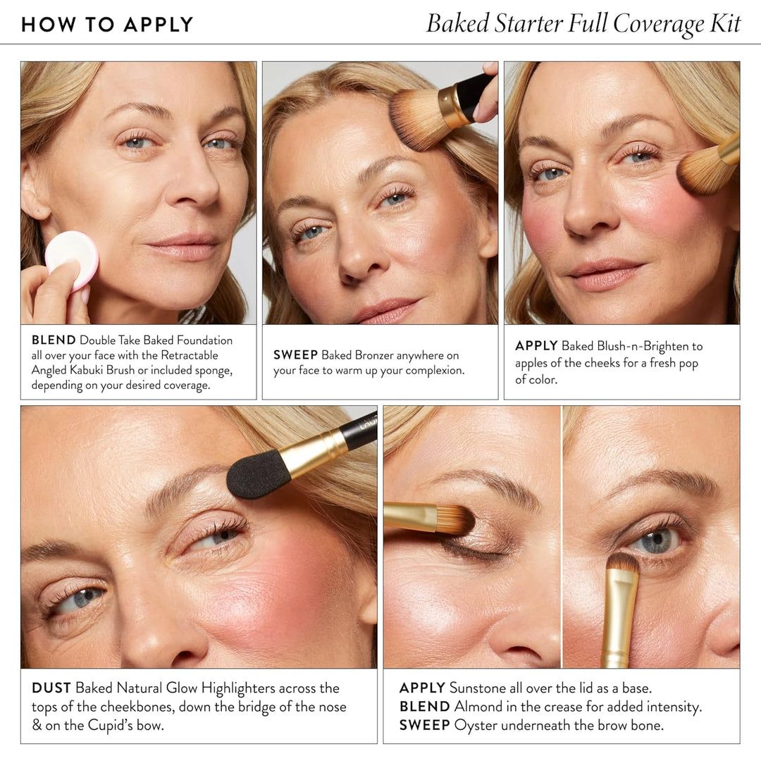 LAURA GELLER NEW YORK Kit de inicio horneado \u2013 Cobertura compl...
