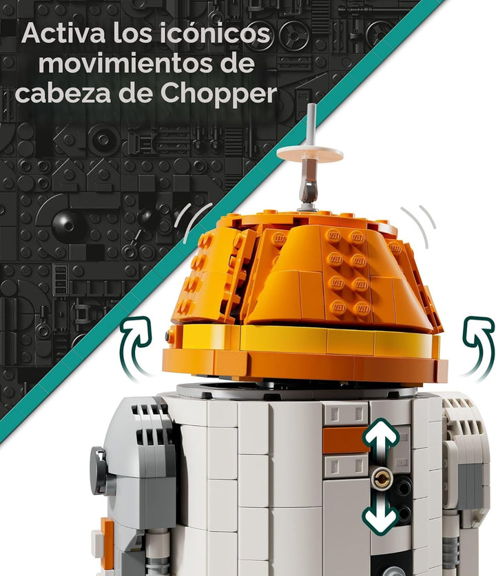 LEGO Star Wars: Ahsoka Chopper (C1-10P) Set de Droid Astromecánico...