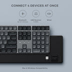 Satechi SM3 - Teclado mecánico para Mac y Windows, 108 teclas de ta...