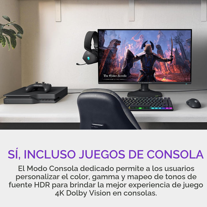 Alienware 27 Monitor de juegos de resolución dual - AW2725QF - 4K a...