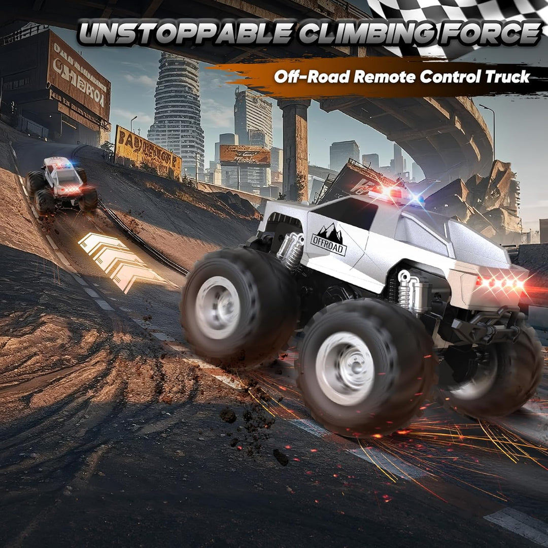 Amilacily Auto de control remoto, camión de control remoto todo ter...