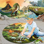 70 Piezas Rompecabezas de Dinosaurios para Niños de 4 a 8 Años