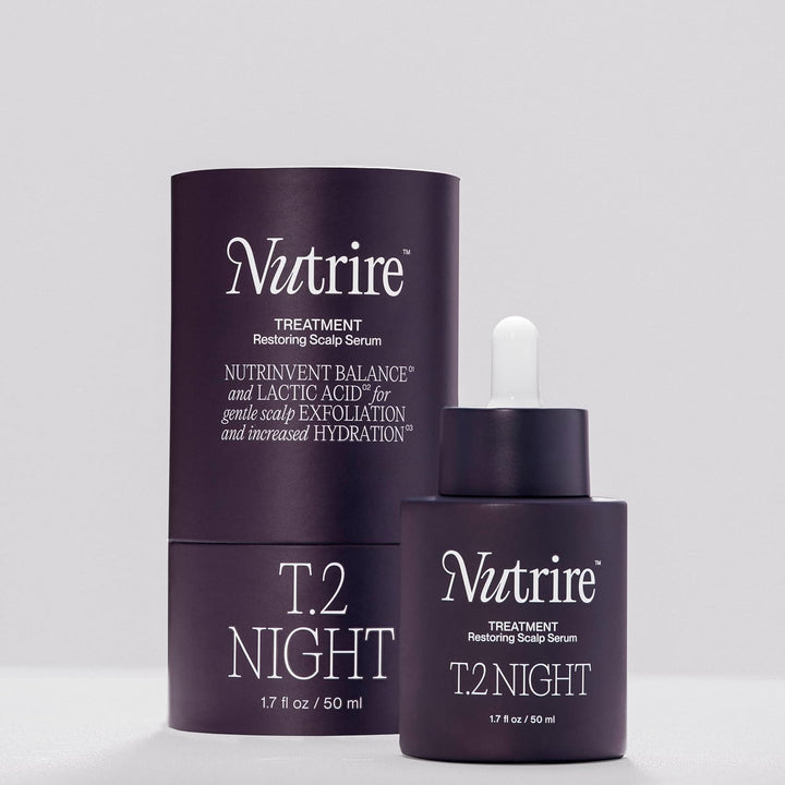 Nutrire Suero nocturno T.2, exfolia y reequilibra el cuero cabellud...