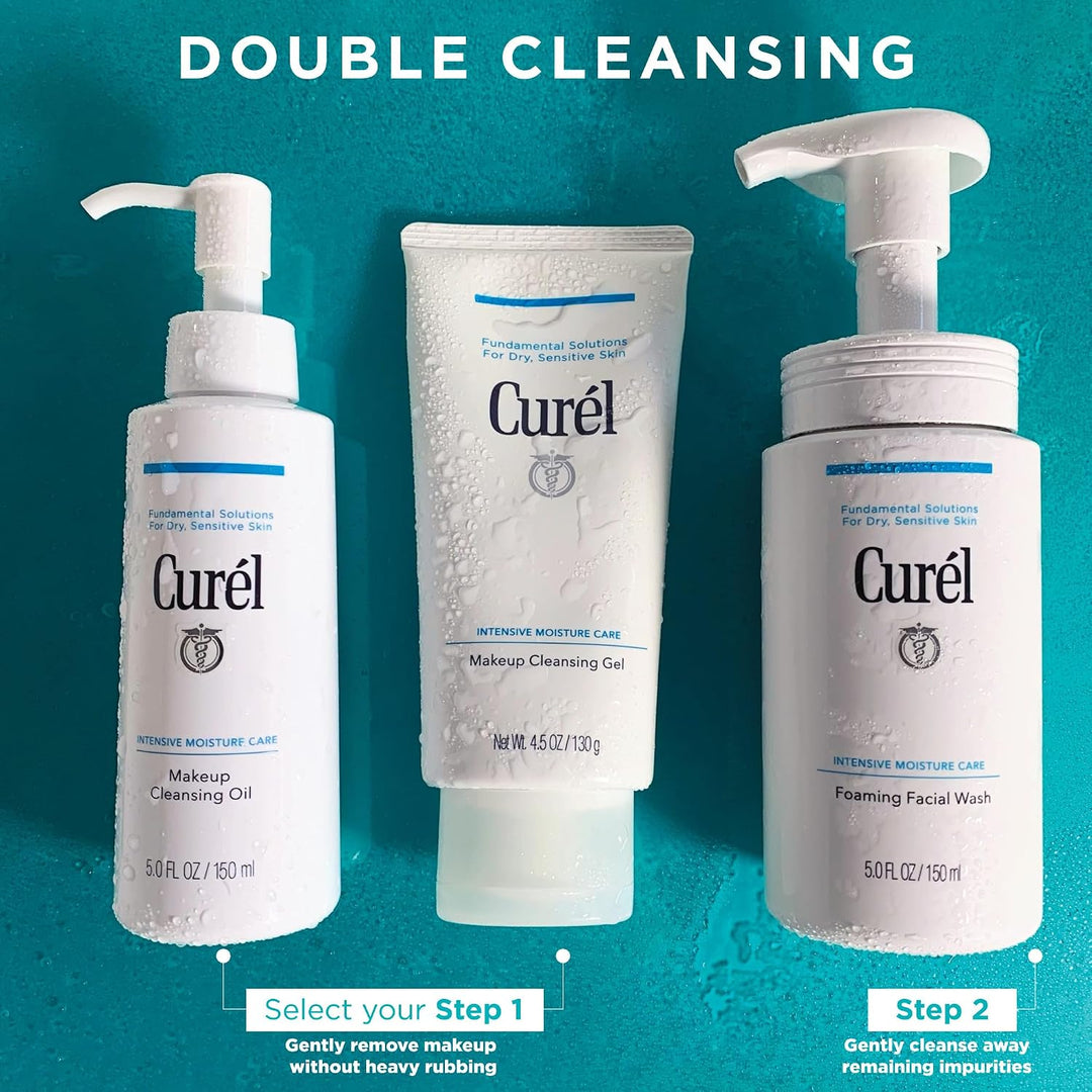 Curel Aceite limpiador de maquillaje japonés para el cuidado de la...