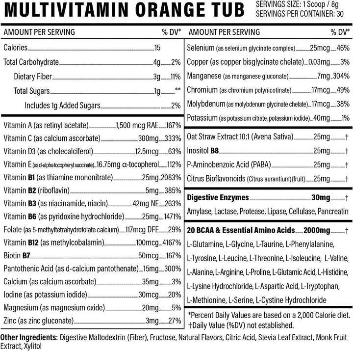 Multivitamínico en polvo \u2013 Mezcla de bebida cetogénica para ho...