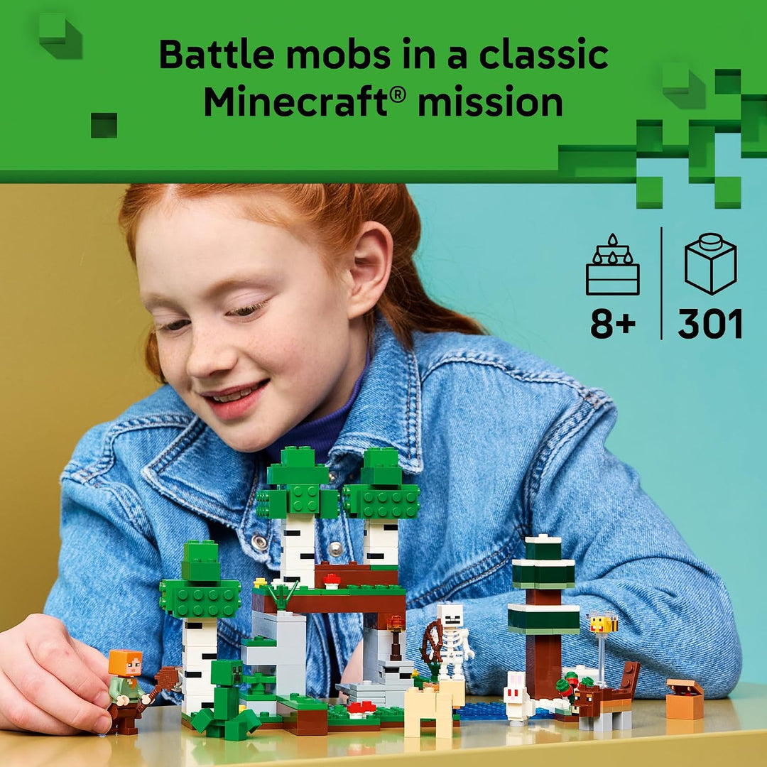 LEGO Minecraft Primera Aventura Nocturna 21593 | Juguetes de constr...