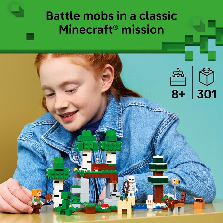 LEGO Minecraft Primera Aventura Nocturna 21593 | Juguetes de constr...