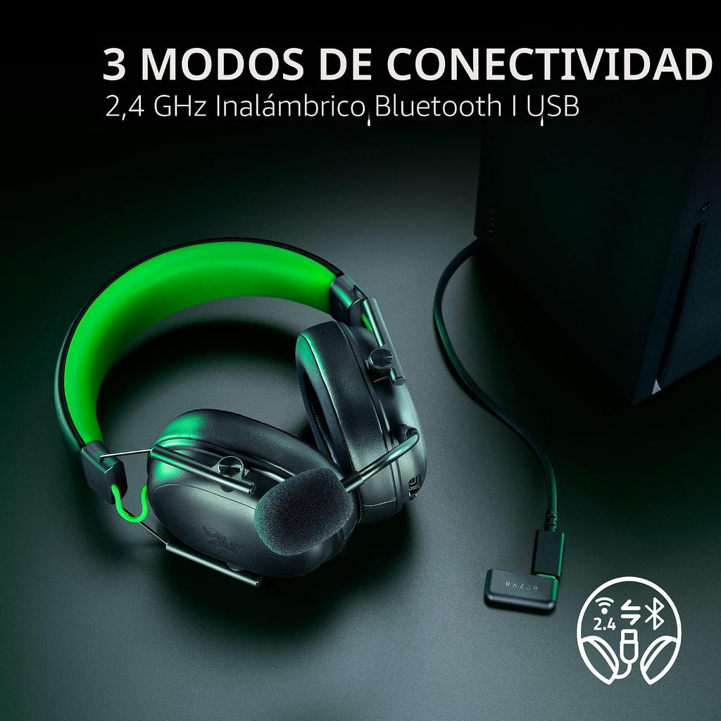 Razer BlackShark V3 X HyperSpeed Auriculares inalámbricos para juegos para