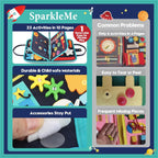 Tabla de actividades sensoriales para niños pequeños, Space