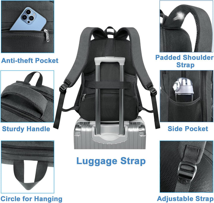 MATEIN Mochila de almuerzo para hombres de trabajo, mochila resiste...