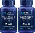 Life Extension Aceite de pescado Super Omega-3 EPA/DHA, 240 unidades (paquete de 2)
