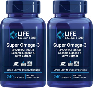 Life Extension Aceite de pescado Super Omega-3 EPA\/DHA, lignanos d...