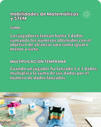 SimplyFun Shore Seekers - Un juego de mesa divertido e interactivo de matemáticas para niños - Practica habilidades de suma y multiplicación - Juego de matemáticas para niños, 2 a 7 jugadores, edades