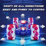 Auto de control remoto, auto de acrobacias RC con detección de gest...