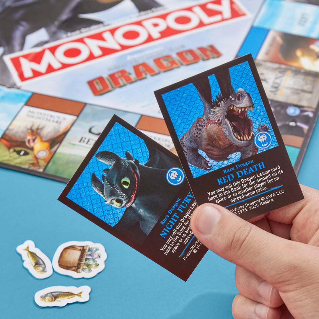 Monopoly DreamWorks - Juego de mesa How to Train Your