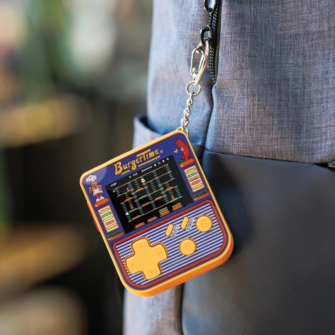 HyperMegaTech Data East Burgertime Key Chain