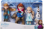 Disney Frozen Deluxe - Set de regalo de muñecas pequeñas, incluye a Anna, Elsa, Kristoff, Sven y Olaf. Las muñecas miden aproximadamente 15 cm de alto - ¡Perfecto para cualquier fan de Frozen!