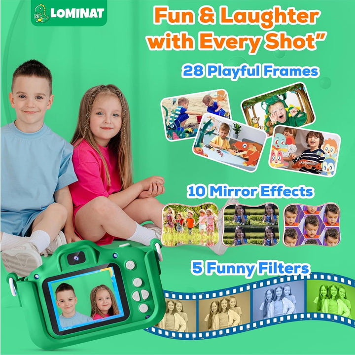 Cámara infantil para niños de 3, 4, 5, 6, 7, 8, 9 años de edad, cám...