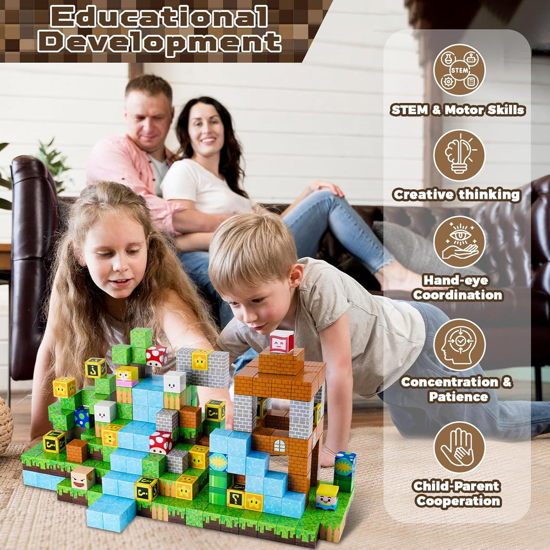 ToyUnited 100 piezas bloques magnéticos \u2013 Bloques de construcc...